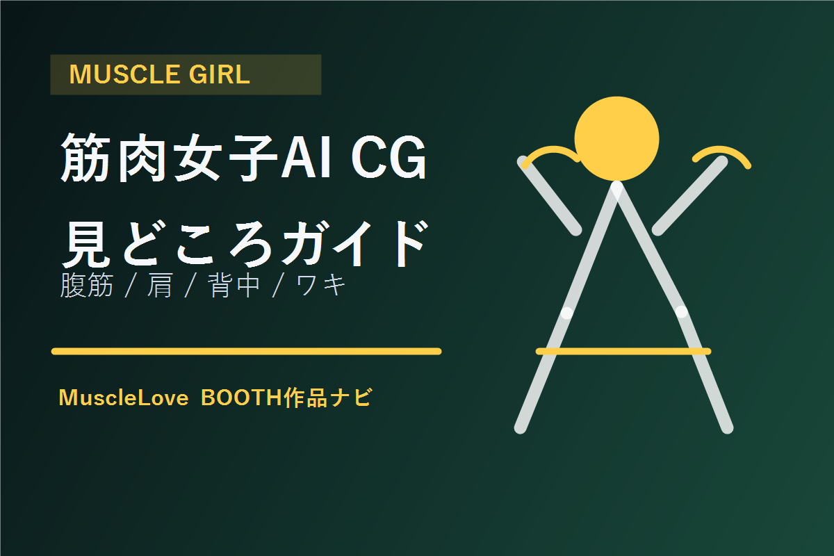 筋肉女子AI CG集の見どころガイド